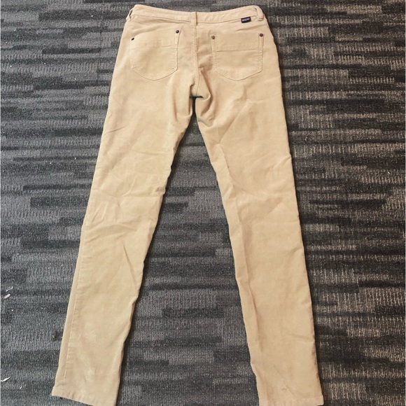 Patagonia Women's Corduroy Organic Cotton Skinny Beige Pants Size 27 - Picture 8 of 10